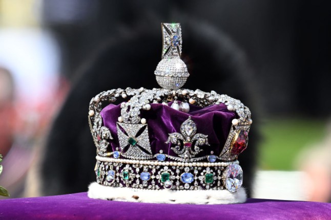 The Coffin Carrying Queen Elizabeth II Is Transferred From Buckingham Palace To The Palace Of Westminster