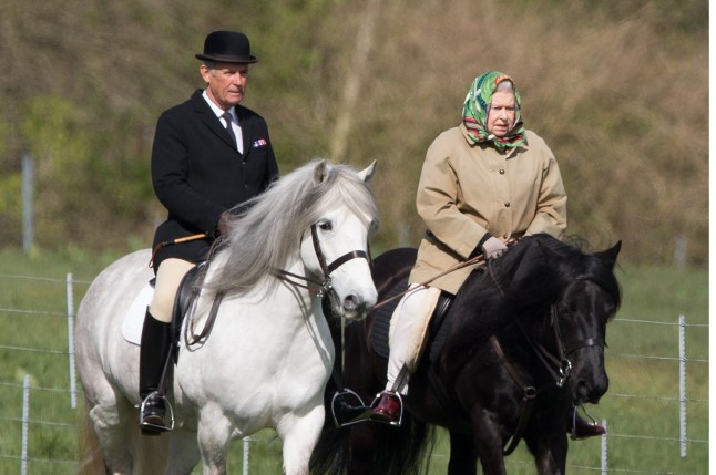 As HM The Queen approaches her 88th Birthday in a few weeks she today accompanied by her Head Groom Terry Pendry returned to riding her pony Carltonlima Emma on a warm spring morning in the grounds of Windsor Castle. Tel: 07515 876520ne mail: kelvinbruce@mac.com