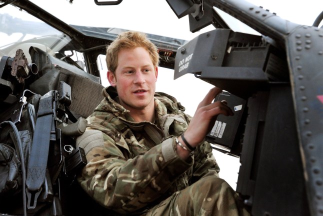 File photo dated 12/12/2012 of Prince Harry or Captain Wales as he was known in the British Army, making his early morning pre-flight checks in the cockpit, at Camp Bastion, southern Afghanistan. The Duke of Sussex has consoled Lee Spencer, a former royal marine who had to pull out of an epic Triathlon of Great Britain challenge, telling him he should be "really proud" of his achievements. Harry video-called Lee, a single leg amputee, who was left devastated when forced, due to injury, to end his bid to swim the English Channel, cycle from Lands End to John O'Groats and climb the three highest peaks in England, Scotland and Wales. Issue date: Wednesday August 31, 2022. PA Photo. See PA story ROYAL Harry. Photo credit should read: John Stillwell/PA Wire
