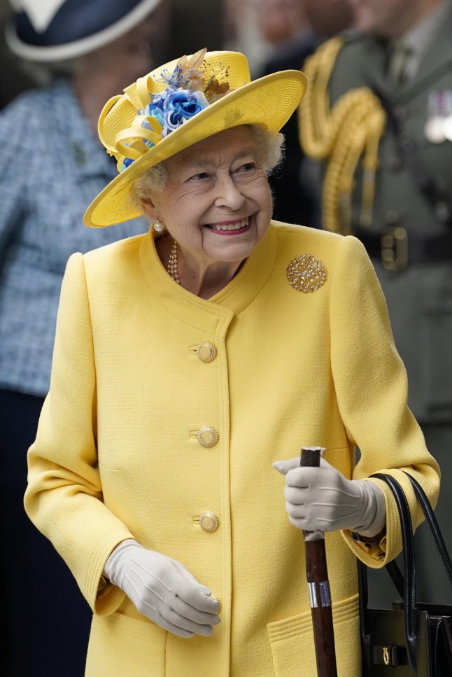 File photo dated 17/05/22 of Queen Elizabeth II at Paddington station in London, to mark the completion of London's Crossrail project. PA photographers choose their top pictures of 2022's biggest stories. They have shared insight into the stories behind the images that helped define 2022. From the Queen's funeral to the war in Ukraine, photographers at the PA news agency have taken pictures that capture some of the year's most historic moments. Here they choose their favourite shots and share insight into the stories behind the images that helped define 2022. Issue date: Thursday December 22, 2022. PA Photo. See PA story MEDIA PicturesoftheYear. Photo credit should read: Andrew Matthews/PA Wire
