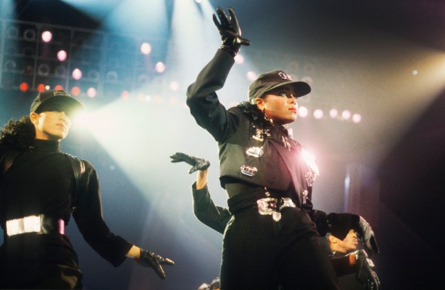 Janet Jackson, Diamond Awards Festival, Sportpaleis, Antwerpen, Belgium, 18th November 1989. (Photo by Gie Knaeps/Getty Images)