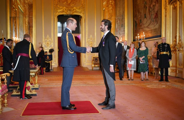 Jason Knauf, lately Chief Executive Officer, The Royal Foundation, and Senior Advisor to The Prince and Princess of Wales, is made a Lieutenant of the Royal Victorian Order by the Prince of Wales at Windsor Castle. Picture date: Wednesday May 10, 2023. PA Photo. See PA story ROYAL Investiture. Photo credit should read: Yui Mok/PA Wire