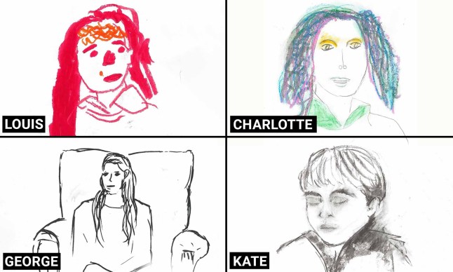 Prince George makes sweet drawing of Kate Middleton as young prince shows his artistic side