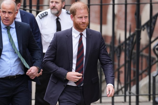 File photo dated 09/04/25 of the Duke of Sussex arriving at the Royal Courts of Justice, central London, for his appeal against a High Court ruling on his legal claim against the Home Office over the level of security he receives while he is in the UK. The Duke of Sussex's relationship with the King remains "distant", with Harry's letters and calls to his father going unanswered, sources have said. Issue date: Tuesday April 15, 2025. PA Photo. See PA story ROYAL Harry. Photo credit should read: Lucy North/PA Wire